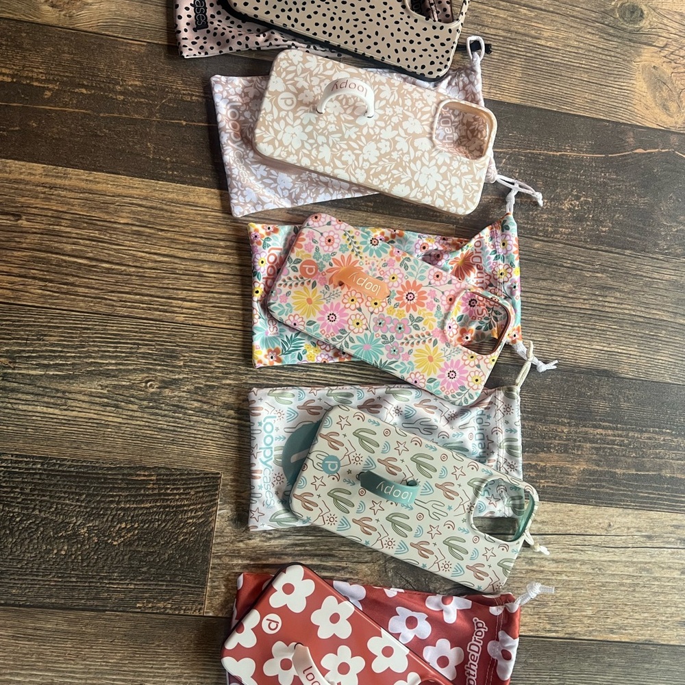 Loopy Floral and Patterned Phone Cases- Multiple Colors iPhone 13 Pro Max